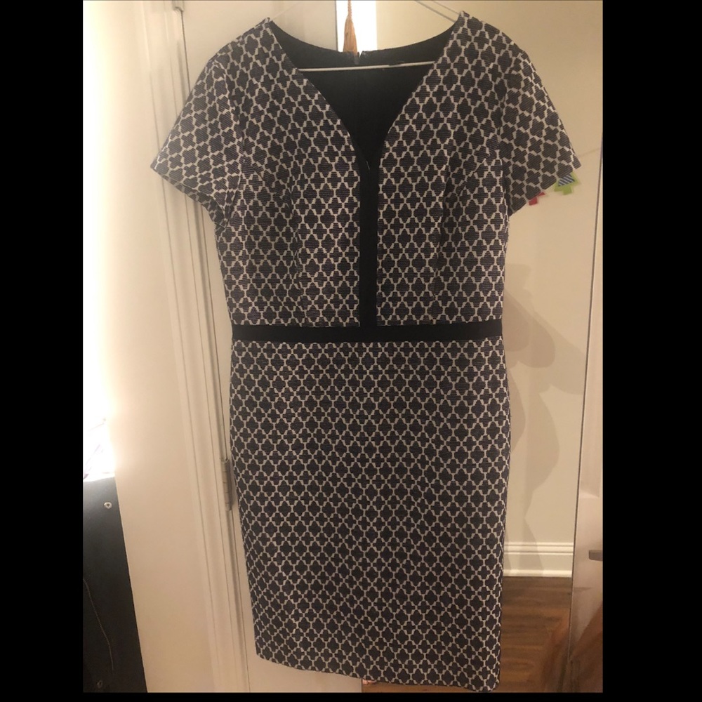 Ann Taylor Midi Length Work Formal Dress